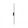 Wall lamp Redo Stick, metal, sand black, dimmable, LED, 24W, 1172 lumens, warm white 3000K, H.115 cm
