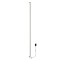 Wall lamp Redo Stick, metal, matt brass, dimmable, LED, 36W, 1754 lumens, warm white 3000K, H.161 cm
