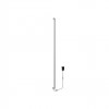 Wall lamp Redo Stick, metal, sand black, dimmable, LED, 48W, 2357 lumens, warm white 3000K, H.211 cm
