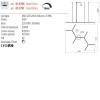 Suspension Redo Stick, metal, sand black, dimmable, LED, 65W, 4253 lumens, warm white 3000K, L.139 cm