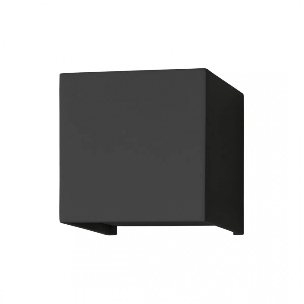 Wall lamp Redo Amplitude, metal, sand black, LED, 7W, 508 lumens, warm white 3000K, L.9 cm
