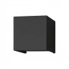 Wall lamp Redo Amplitude, metal, sand black, LED, 7W, 508 lumens, warm white 3000K, L.9 cm