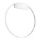 Ceiling lamp Redo Febe, metal, sand white, dimmable, LED, 50W, 3250 lumens, warm white 3000K, D.80 cm