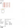 Ceiling lamp Redo Febe, metal, sand white, dimmable, LED, 24W, 1560 lumens, warm white 3000K, D.40 cm