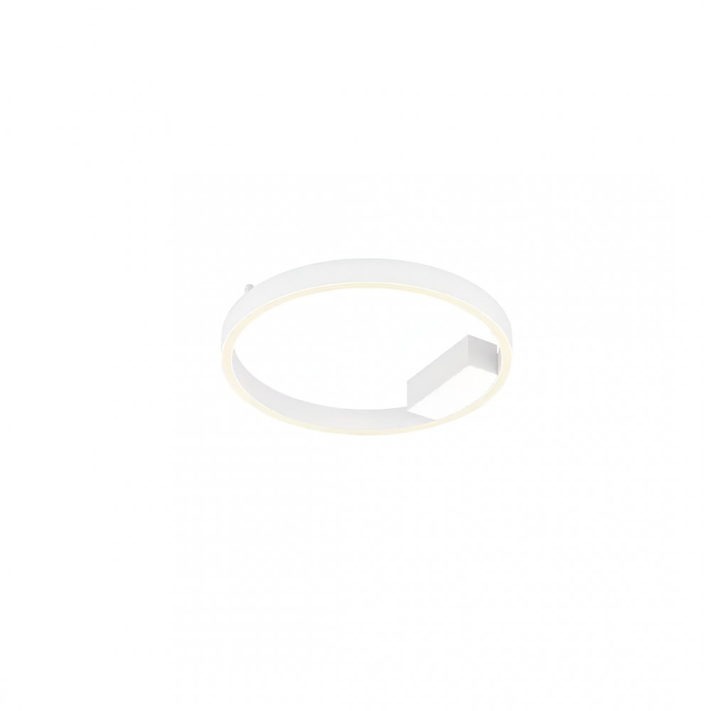 Ceiling lamp Redo Febe, metal, sand white, dimmable, LED, 24W, 1632 lumens, neutral white 4000K, D.40 cm