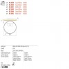 Ceiling lamp Redo Febe, metal, sand black, dimmable, LED, 37W, 2132 lumens, neutral white 4000K, D.60 cm