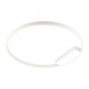 Ceiling lamp Redo Febe, metal, sand white, dimmable, LED, 50W, 3250 lumens, warm white 3000K, D.80 cm