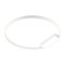 Ceiling lamp Redo Febe, metal, sand white, dimmable, LED, 50W, 3250 lumens, warm white 3000K, D.80 cm