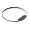Ceiling lamp Redo Febe, metal, sand black, dimmable, LED, 50W, 2680 lumens, warm white 3000K, D.80 cm