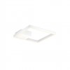 Ceiling lamp Redo Febe, metal, sand white, dimmable, LED, 30W, 1950 lumens, warm white 3000K, L.40 cm