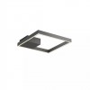 Ceiling lamp Redo Febe, metal, sand black, dimmable, LED, 30W, 1754 lumens, neutral white 4000K, L.40 cm