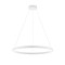 Suspension Redo Febe, metal, sand white, dimmable, LED, 50W, 3400 lumens, neutral white 4000K, D.80 cm