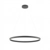 Suspension Redo Febe, metal, sand black, dimmable, LED, 50W, 2992 lumens, neutral white 4000K, D.80 cm