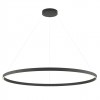 Suspension Redo Febe, metal, sand black, dimmable, LED, 75W, 4590 lumens, neutral white 4000K, D.120 cm