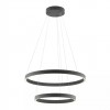 Suspension Redo Febe, metal, sand black, dimmable, LED, 62W, 3710 lumens, neutral white 4000K, D.60 cm