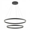 Suspension Redo Febe, metal, sand black, dimmable, LED, 82W, 4907 lumens, neutral white 4000K, D.80 cm