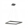 Suspension Redo Febe, metal, sand black, dimmable, LED, 40W, 2236 lumens, warm white 3000K, L.60 cm