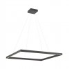 Suspension Redo Febe, metal, sand black, dimmable, LED, 50W, 2924 lumens, neutral white 4000K, L.80 cm