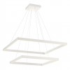 Suspension Redo Febe, metal, sand white, dimmable, LED, 100W, 6500 lumens, warm white 3000K, L.80 cm