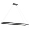 Suspension Redo Febe, metal, sand black, dimmable, LED, 50W, 2795 lumens, warm white 3000K, L.120 cm