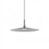 Suspension Redo Kai, metal, gunmetal, LED, 16W, 1150 lumens, warm white 3000K, D.40 cm