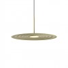 Suspension Redo Lake, metal, matt olive, LED, 13W, 723 lumens, warm white 3000K, D.50 cm
