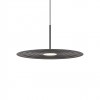 Suspension Redo Lake, metal, matt black, LED, 13W, 723 lumens, warm white 3000K, D.50 cm