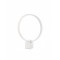 Table lamp Smarter Ado, metal, sand white, LED, 12W, 700 lumens, warm white 3000K, H.37 cm