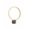 Table lamp Smarter Ado, metal, matt gold/black, LED, 12W, 650 lumens, warm white 3000K, H.37 cm