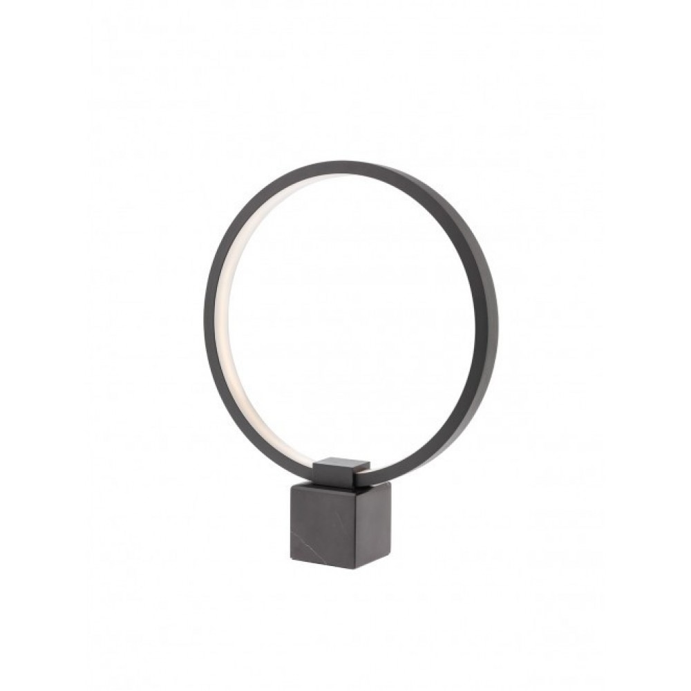 Table lamp Smarter Ado, metal, sand black, dimmable, LED, 12W, 500 lumens, warm white 3000K, H.37 cm