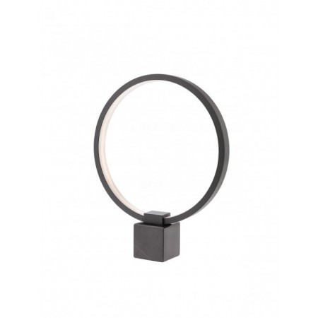 Table lamp Smarter Ado, metal, sand black, dimmable, LED, 12W, 500 lumens, warm white 3000K, H.37 cm