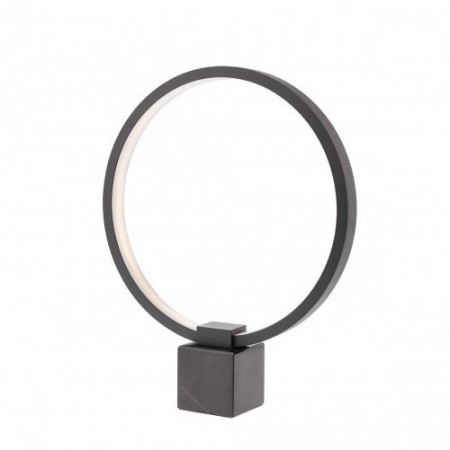 Table lamp Smarter Ado, metal, sand black, dimmable, LED, 12W, 500 lumens, warm white 3000K, H.37 cm