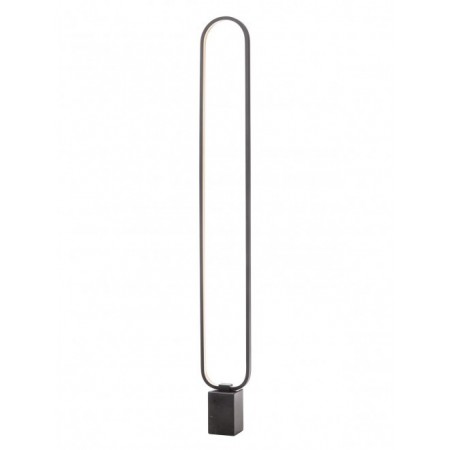 Floor lamp Smarter Ado, metal, sand black, dimmable, LED, 24W, 850 lumens, warm white 3000K, H.149 cm