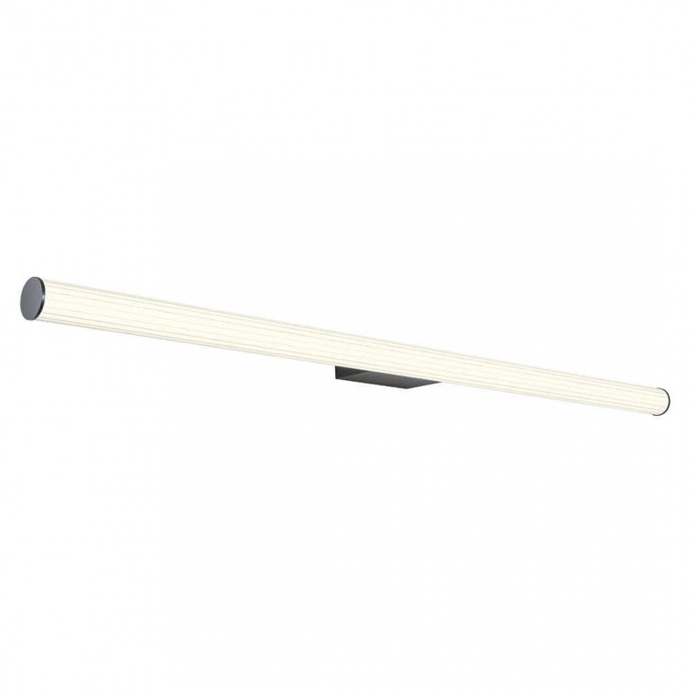 Wall lamp Redo Dizzy, metal, sand black, LED CCT, 24W, 2210 lumens, 3000K/4000K, L.120 cm, IP44