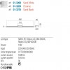 Wall lamp Redo Aston, metal, sand white, LED CCT, 12W, 1015 lumens, 3000K/4000K, L.60 cm, IP44