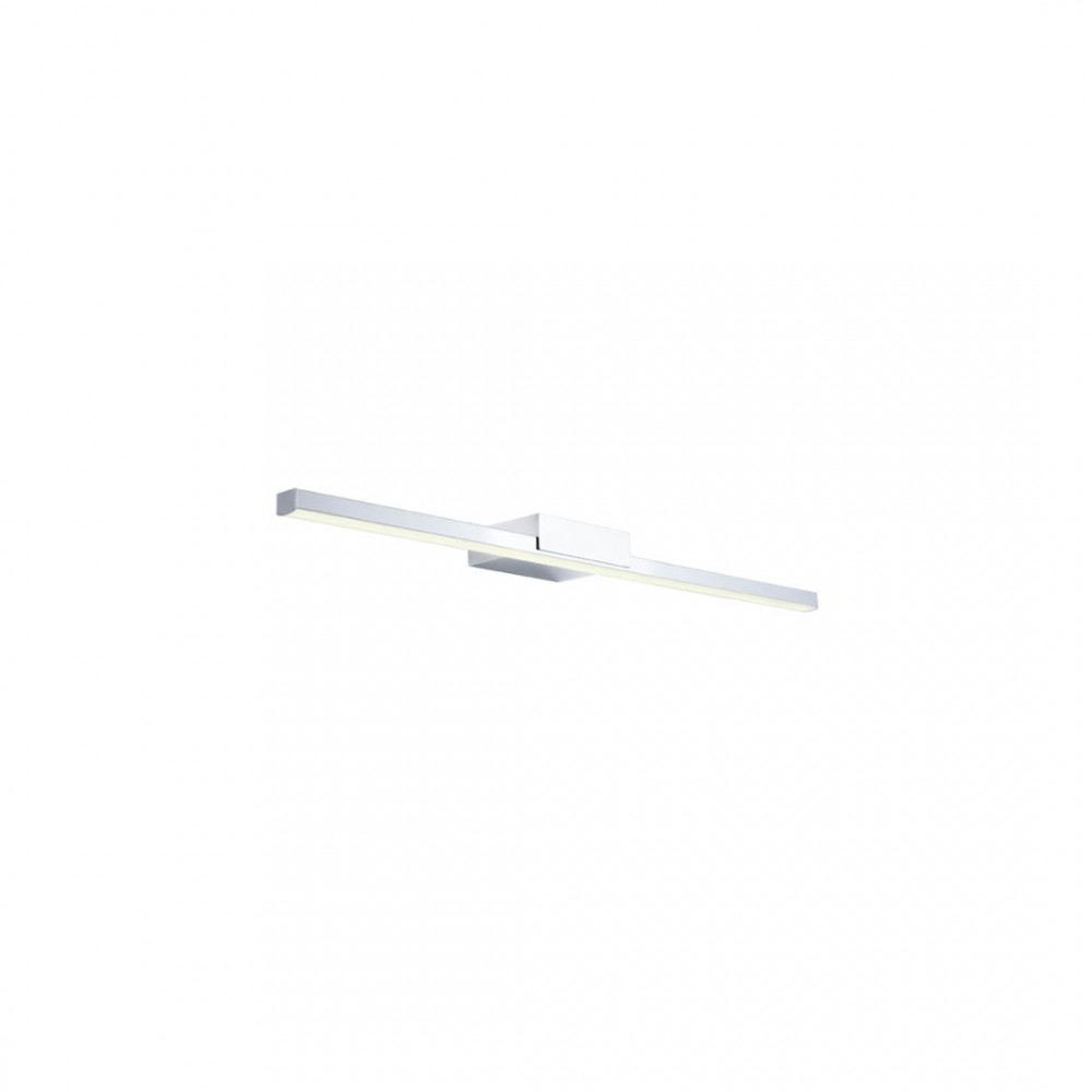 Wall lamp Redo Aston, metal, chrome, LED CCT, 12W, 1015 lumens, 3000K/4000K, L.60 cm, IP44