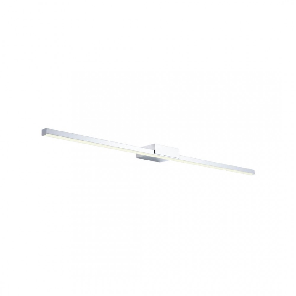 Wall lamp Redo Aston, metal, chrome, LED CCT, 18W, 1315 lumens, 3000K/4000K, L.90 cm, IP44