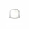 Ceiling lamp Redo Naji, metal, glass, chrome, LED CCT, 12W, 698 lumens, 3000K/4000K, D.23 cm