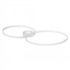 Ceiling lamp Redo Orbit, metal, sand white, dimmable, LED CCT, 88W, 7819 lumens, 3000K/4000K, L.126 cm