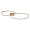Ceiling lamp Redo Orbit, metal, bronze, dimmable, LED CCT, 88W, 7819 lumens, 3000K/4000K, L.126 cm
