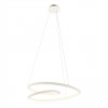 Suspension Redo Storm, metal, sand white, dimmable, LED CCT, 60W, 4544 lumens, 3000K/4000K/6000K, D.80 cm
