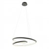 Suspension Redo Storm, metal, sand black, dimmable, LED CCT, 60W, 4544 lumens, 3000K/4000K/6000K, D.80 cm