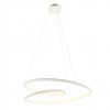Suspension Redo Storm, metal, sand white, dimmable, LED CCT, 72W, 5715 lumens, 3000K/4000K/6000K, D.100 cm