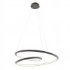 Suspension Redo Storm, metal, sand black, dimmable, LED CCT, 72W, 5715 lumens, 3000K/4000K/6000K, D.100 cm