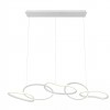 Suspension Redo Bias, metal, sand white,  LED CCT, 120W, 9433 lumens, 3000K/4500K/6500K, L.150 cm