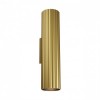 Wall lamp Redo Delphi, metal, matt gold, 2XGU10, H.30 cm