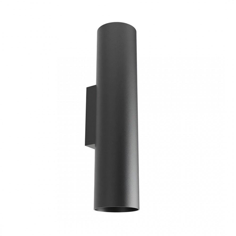 Wall lamp Redo Corinth, metal, sand black, 2XGU10, H.30 cm
