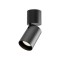 Ceiling lamp Redo Corinth, metal, sand black, 1XGU10, H.16 cm