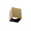 Ceiling lamp Redo Corinth, metal, matt gold, 1XGU10, H.9 cm
