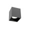 Ceiling lamp Redo Corinth, metal, sand black, 1XGU10, H.9 cm